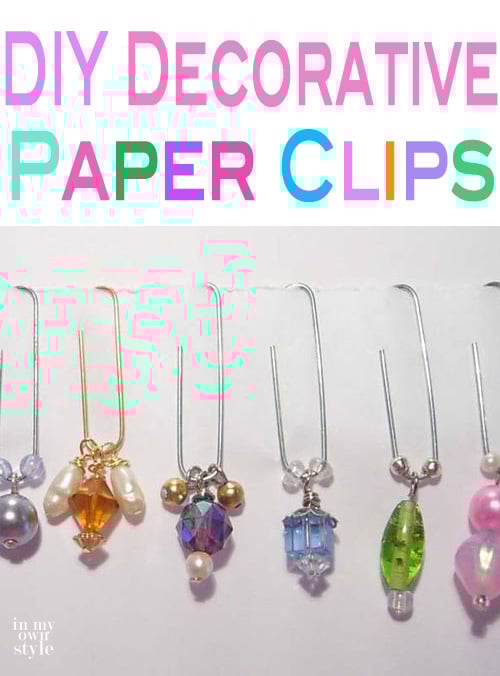 Decorative Paper Clips