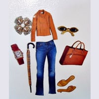 FAshion Magnets to make for your refrigerator
