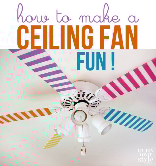 How-to-paint-stripes-on-a-ceiling-fan