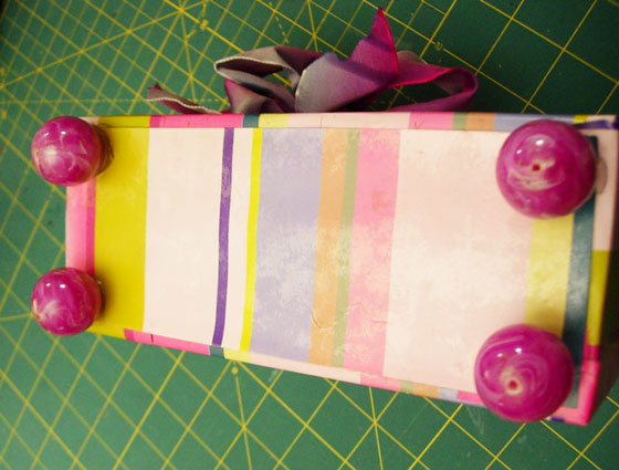 Re-purposing Video Sleeves into desk Organizer