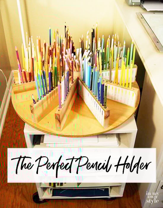 The Perfect Pencil Holder for Crafters and Artists