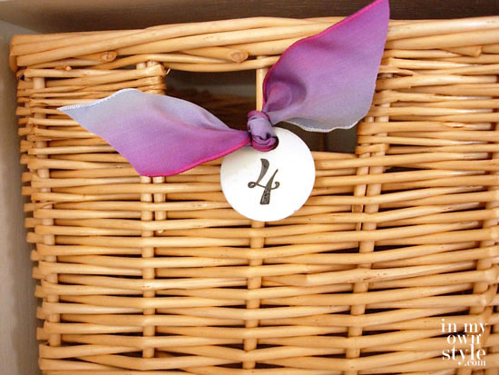 Make enameled tags with numbers
