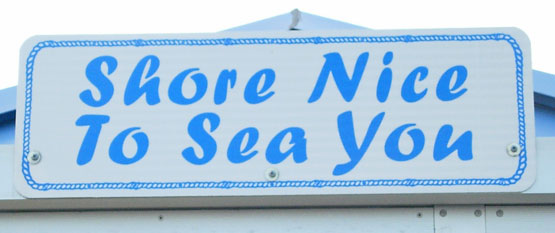 Shore sign