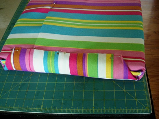 No Sew Decorating with fabric ideas