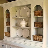 Decorating with Book Pages for making over furniture