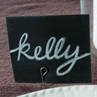 Paper Clip Place Card Holder