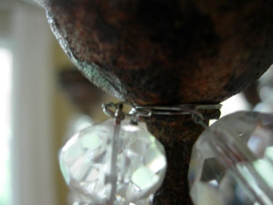 How to makeover a chandelier