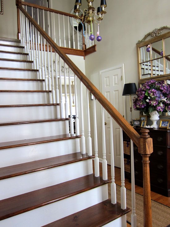 Staircase Makeover After reveal