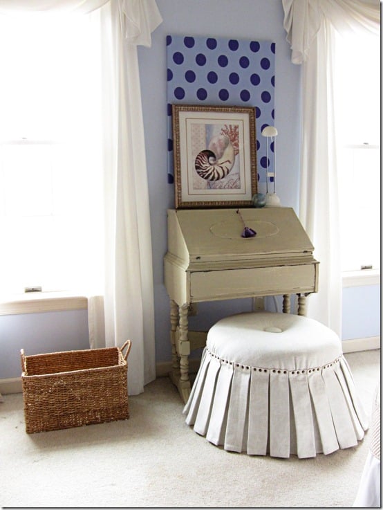 No Sew Ottoman