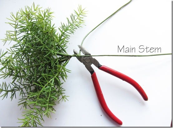 How-to-make-a-topiary using florals from the craft store