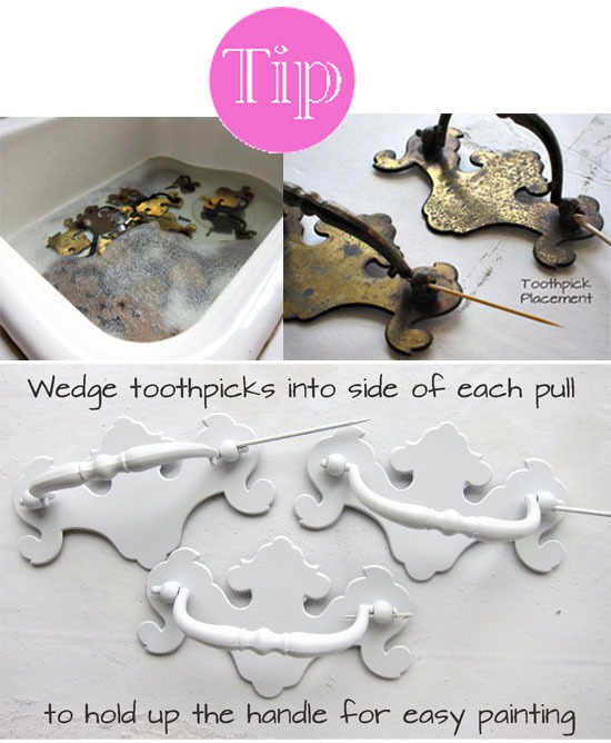 How-to-paint-drawer-pulls