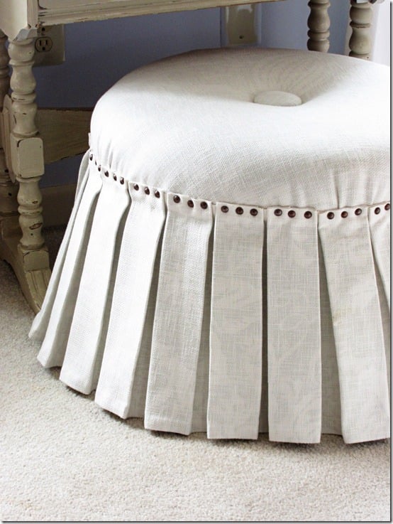 no sew ottoman