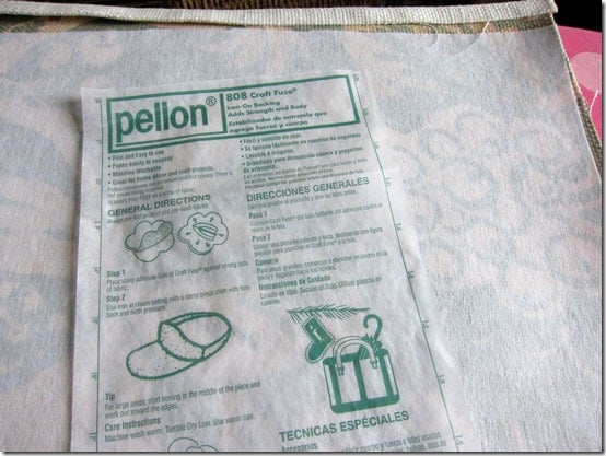 Ottoman-Pellon-Interfacing