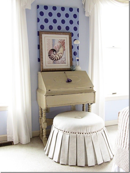No Sew Ottoman