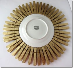 How-to-align-clothespins to make sunburst mirror