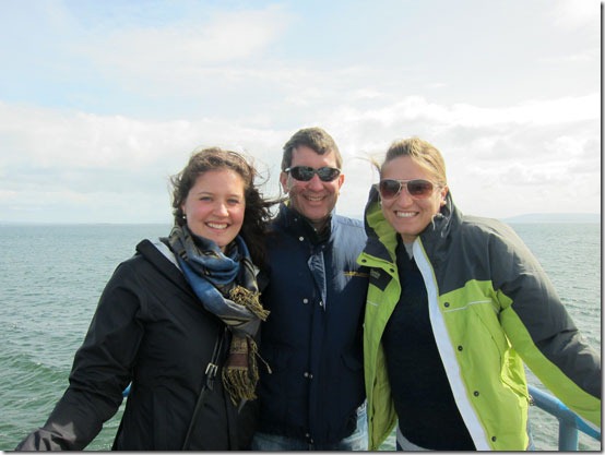 Ireland-Salthill-in-Galway Dad and daughters