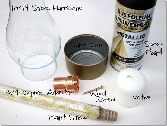 DIY Tuna can Candle-Lantern-Supplies-Needed
