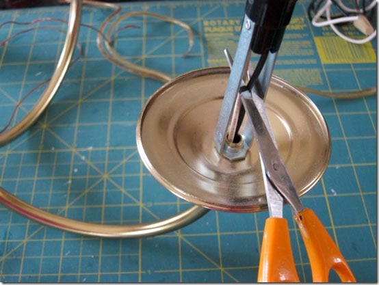 Cut-electic-wires-from-candle holder