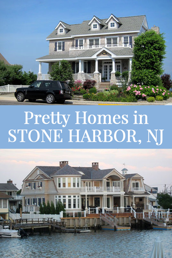 Pretty homes in Stone Harbor New Jersey
