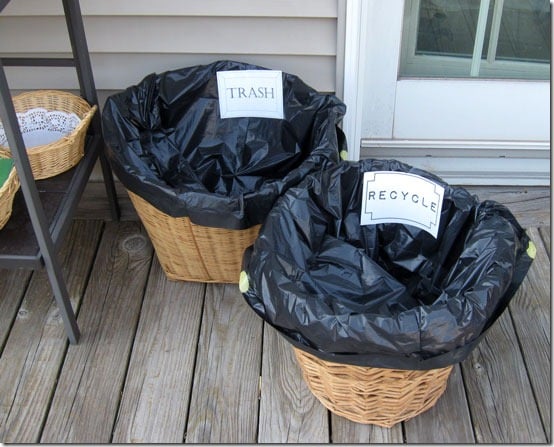 Quick entertaining Ideas Lined-Big-Wicker-Baskets-