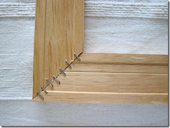 Back-of-frame-staples