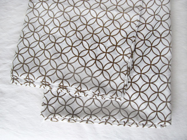 Pillowcases folded