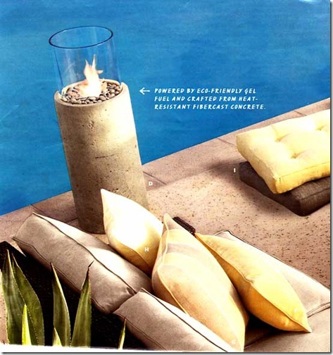 Restoration Hardware Concrete Fire Columns