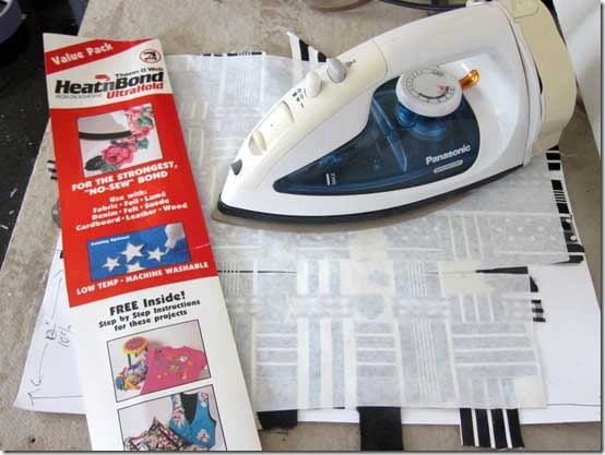 Heat-N-bond-Ribbon: How to Make a Decorative Doorstop