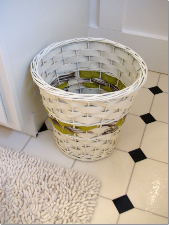 Decorating Idea: Waste-Basket-inside-and-out