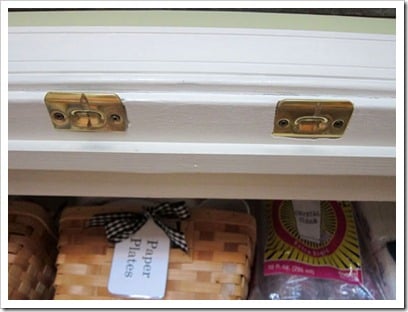 Door-jam-stops Pantry DIY