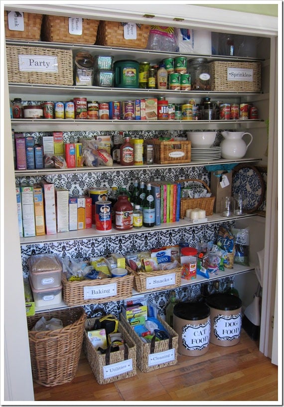 Panrty Closet Decorating Ideas