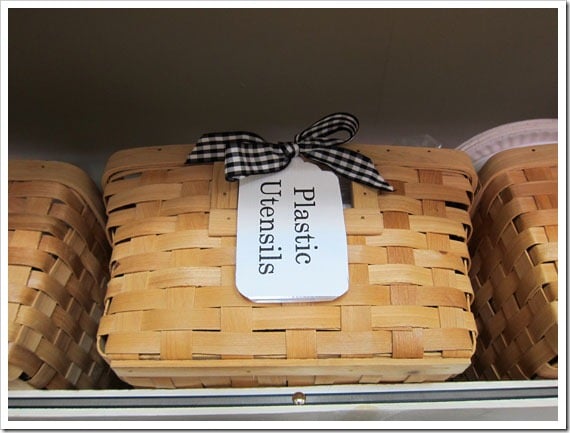 Pantry labels and tags for food
