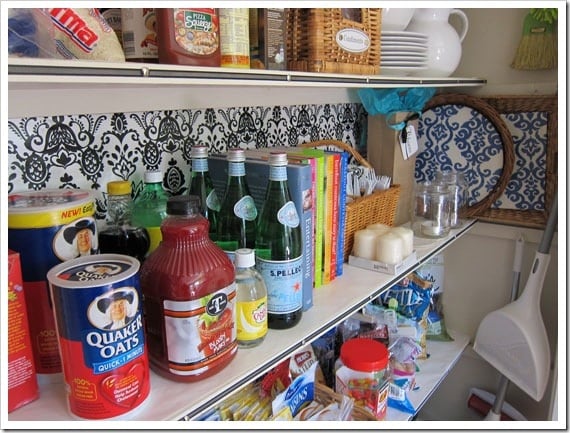 Pantry shelf ideas