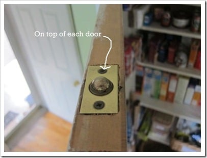Pantry Door Latches