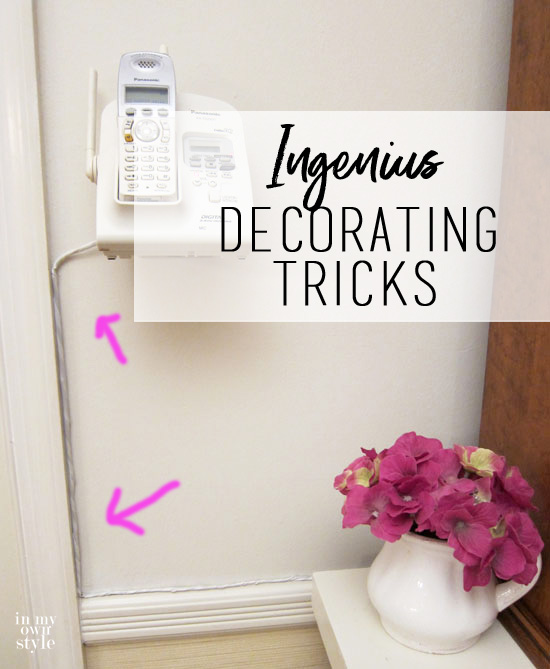 smart decorating solutions and tricks for the home decorator
