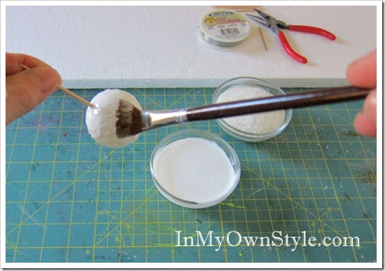 Brush-glue-on-each-ball