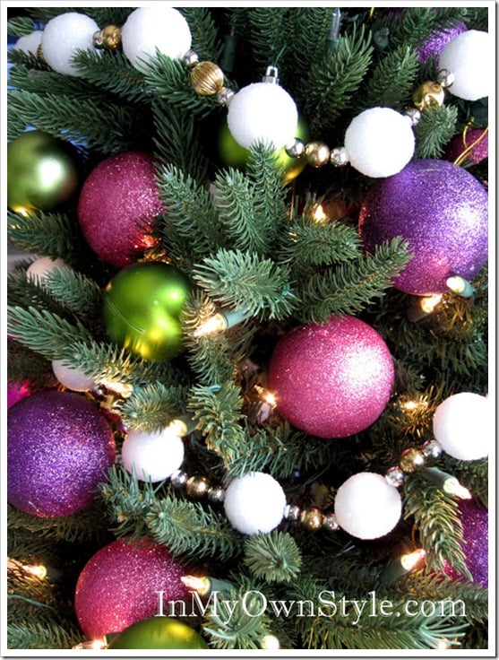 Ideas for Christmas Glitter-Snowball-Garland