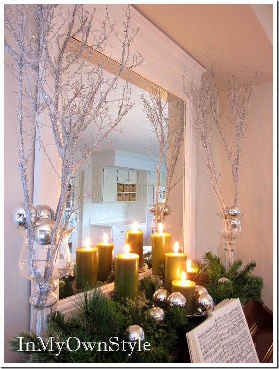 Sparkly branches for DIY holiday decorating