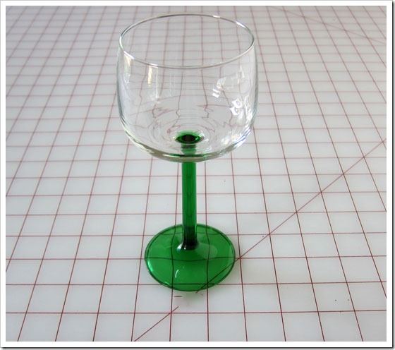 Green-Stemmed-Wine-glass