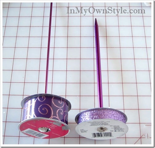 Needles-in-Spools decorating ideas