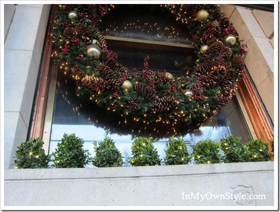 Plaza Hotel Christmas Wreath