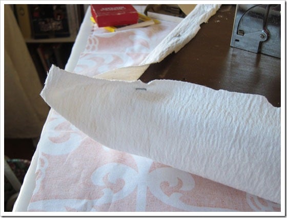 no sew chair Cushion-corner making tutorial