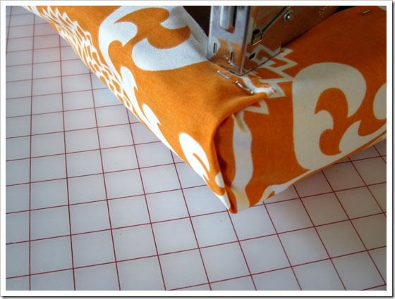 How to make a cushion cover with no sewing