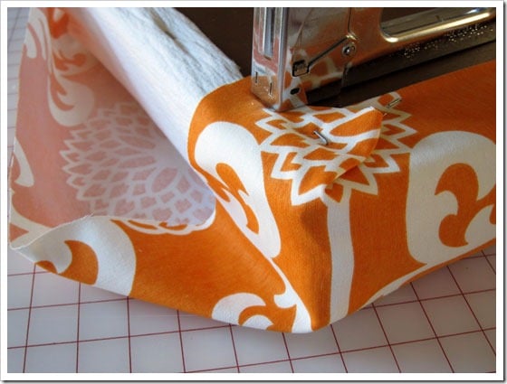 How to staple fabric to furniture
