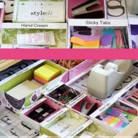 Colorful DIY Drawer Organizers