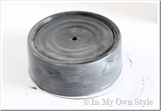 Hoe to create Faux Zinc on furniture