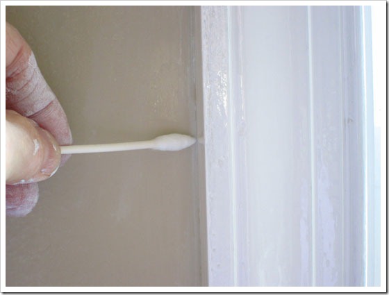 Precision- Tips Q-tips painting tricks 