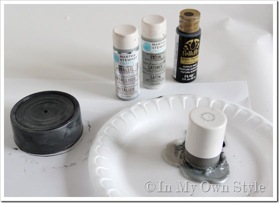 How to paint faux metal - zinc