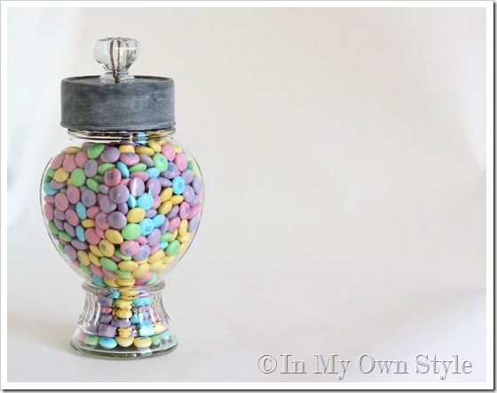 Zinc-Tuna-Candy Jar Topper Ballard Designs Knock-Off