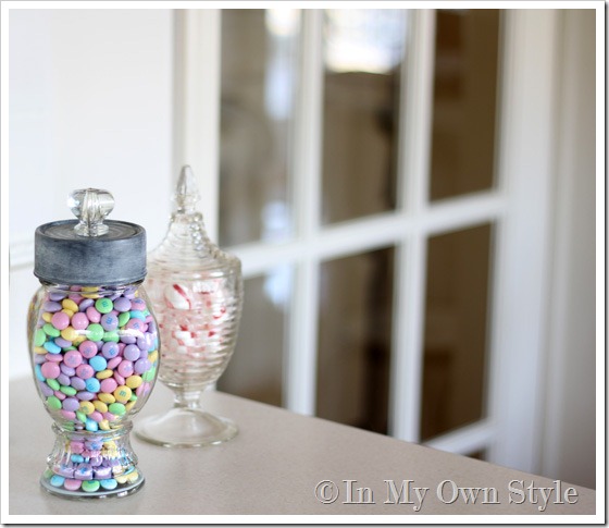 Tuna can candy jar topper how to tutorial